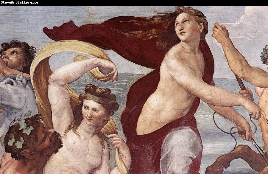 RAFFAELLO Sanzio The Triumph of Galatea (detail)